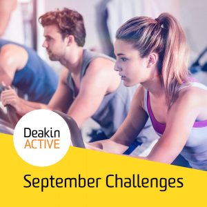 DeakinACTIVE September Challenges