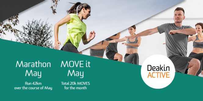 DeakinMOVES May Fitness Challenges